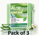Aloe vera Soap Bar 100 gm (Pack of 3)